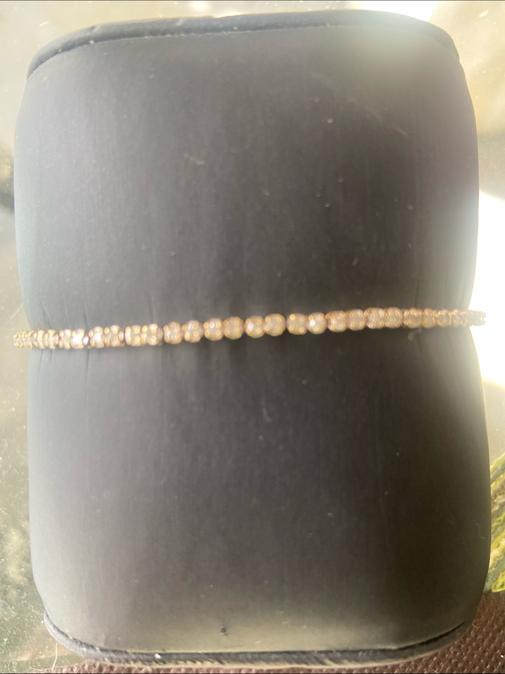1 CT TW Diamond Tennis Bracelet. REAL DIAMONDS